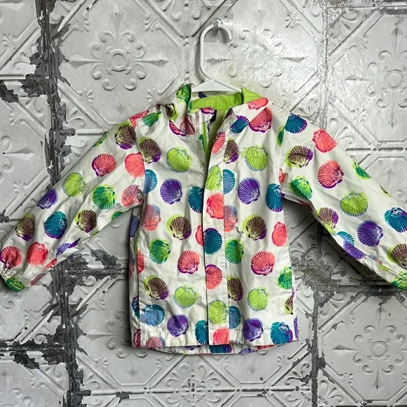 The North Face Multicolor seashell Toddler windbreaker Jacket - Picture 1 of 7
